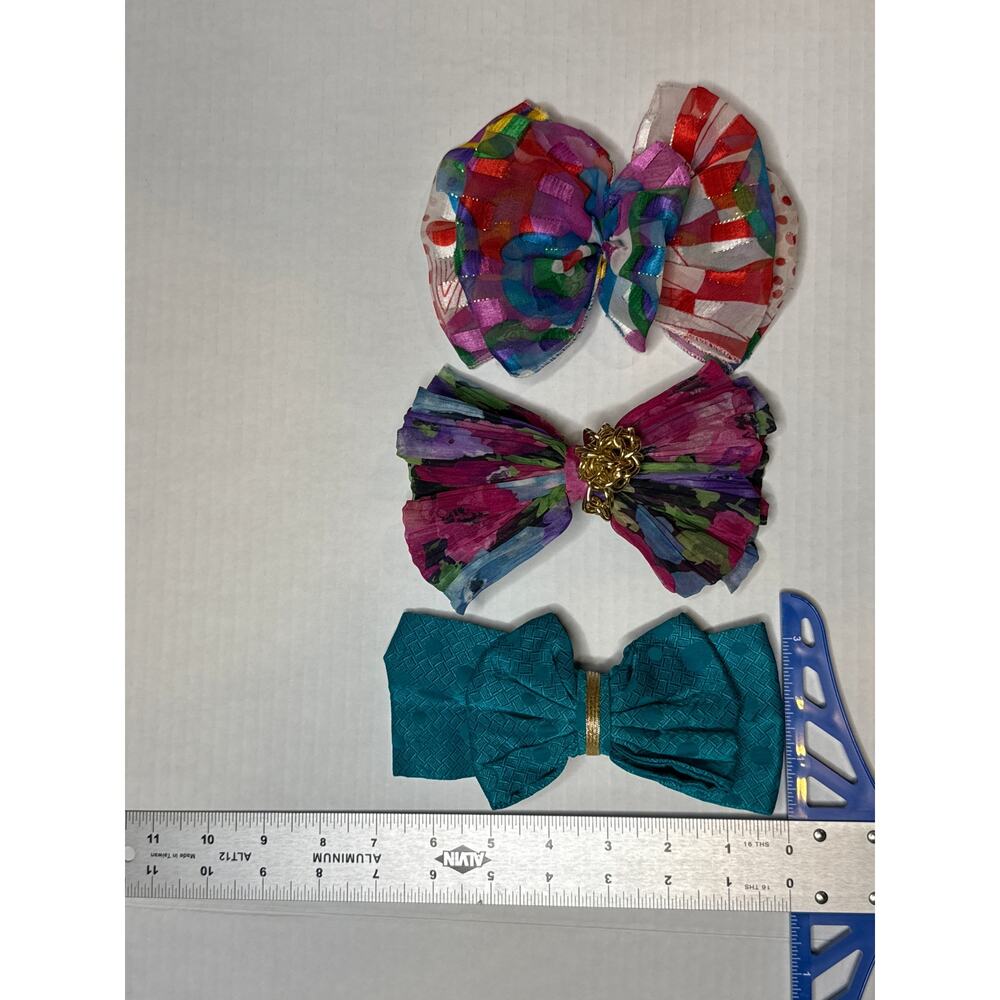 Vintage Kerri Kahn New York Hair accessories & 2 others hand made, bundle of 3 - Picture 12 of 16